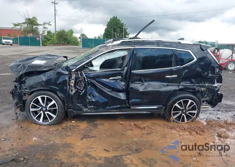 2018 Nissan Rogue Sl from USA, damaged, VIN JN8AT2MT1JW489894